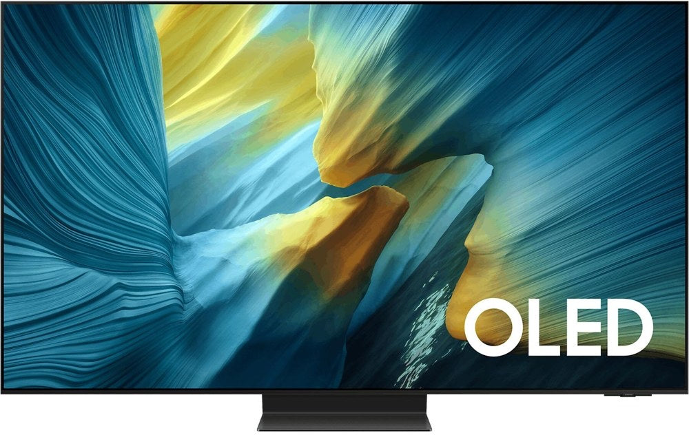 Samsung OLED S95F 77" Titanium, Zwart